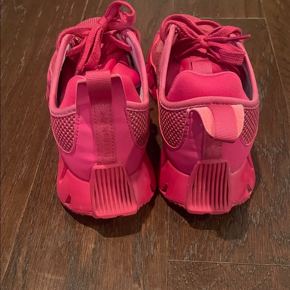 Vibrant Pink Sneakers - Picture 5 of 7